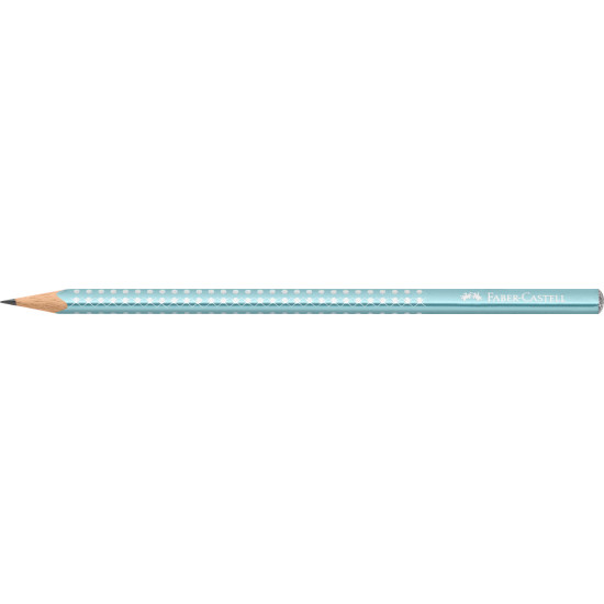 Графитовый карандаш Faber-Castell Sparkle, Ocean Metallic, Прочный грифель