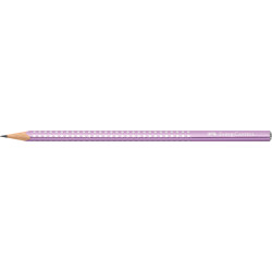Карандаш графитовый Faber-Castell Sparkle, Violet Metallic, Устойчивый грифель