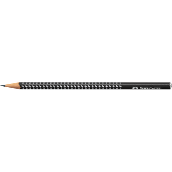 Карандаш Faber-Castell Sparkle, Black, Сверкающий колпачок