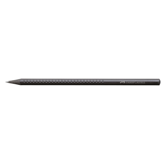 *Zīmulis Faber-Castell Grip, melns