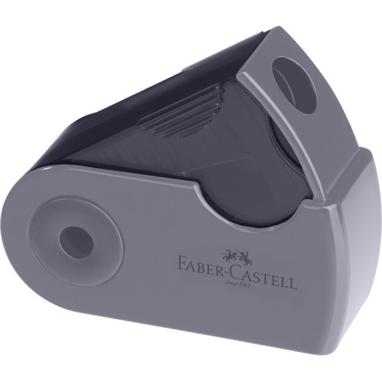 *Zīmuļu komplekts Faber-Castell Sparkle, ar dzēšgumiju un asināmo, pelēks