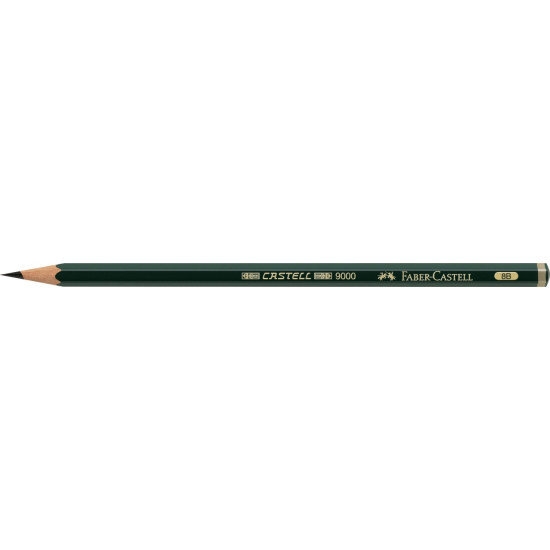 Карандаш Faber-Castell Castell 9000, 8B, Ультрапрочный грифель