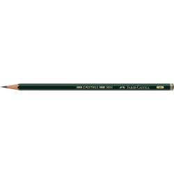 Карандаш графитный Faber-Castell Castell 9000, Green, Сверхпрочный грифель