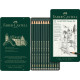 Карандаши Faber-Castell Castell 9000 Design Set, Green, Ударопрочный