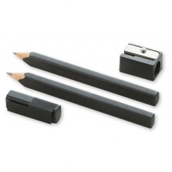 Набор карандашей Moleskine Cedar Wood Set, Black, С клипсой