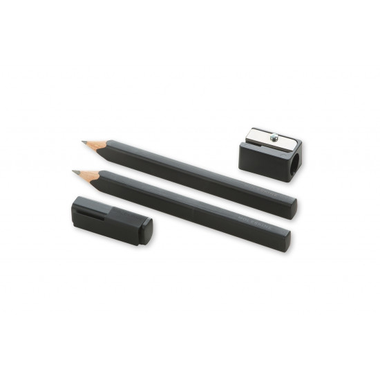 Набор карандашей Moleskine Cedar Wood Set, Black, С клипсой