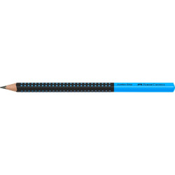 Zīmulis Faber-Castell Jumbo Grip 2001 Two Tone melns/zils