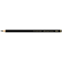 Карандаш графитный Faber-Castell Pitt Graphite Matt 12B, Ультраматовый, Black