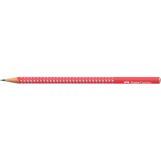 Zīmulis Faber-Castell Sparkle B, korpuss sarkans