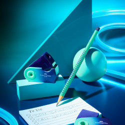 Zīmulis Faber-Castell Grip Buzzing Blue, B