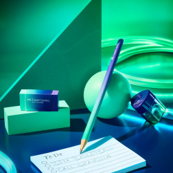 Zīmuļu komplekts Faber-Castell Grip Flow Edition, Buzzing Blue