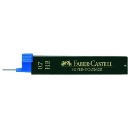 Zīmuļu kodoliņi Faber-Castell Super-Polymer 2B, 0.7mm, 12gab/iep
