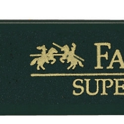 Грифели Faber-Castell Super-Polymer, Black, Break-Resistant.