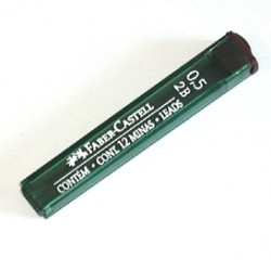 *Zīmuļu kodoliņi Faber-Castell 2B, 0.5mm, 12gab/iep
