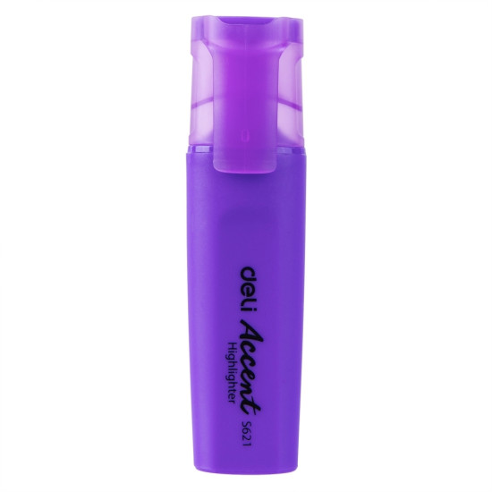 Teksta marķieris Deli Accent 1-5.0mm, nošķelts, violets