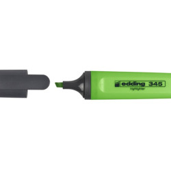 Маркер-выделитель Edding 345, Light Green, Перезаправляемый