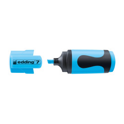 Teksta marķieris Edding e-7 Mini 1-3.0mm, nošķelts, zils