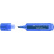 Teksta marķieris Faber-Castell Superfluorescent 1-5.0mm, nošķelts, zils