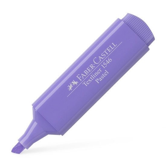 Teksta marķieris Faber-Castell 1546 pastel 1-5.0mm, nošķelts, violets