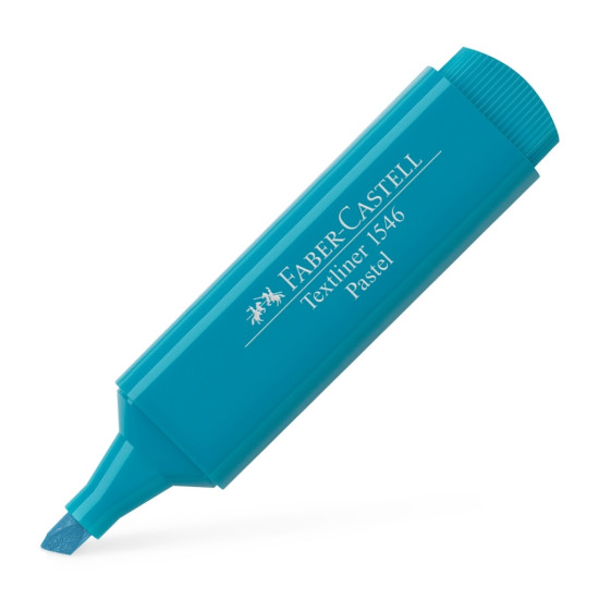 Teksta marķieris Faber-Castell 1546 pastel 1-5.0mm, nošķelts, tirkīza