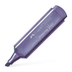 Teksta marķieris Faber-Castell TL46 Metallic 1-5.0mm, nošķelts, metāliski violets