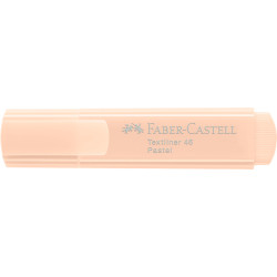 Teksta marķieris Faber-Castell 46 Pastel 1-5.0mm, nošķelts, gaiši oranžs
