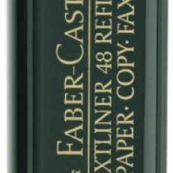 Teksta marķieris Faber Castell 1.2-5.0mm, nošķelts, dzeltens