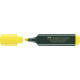 Teksta marķieris Faber Castell 1.2-5.0mm, nošķelts, dzeltens