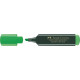 Teksta marķieris Faber Castell 1.2-5.0mm, nošķelts, zaļš