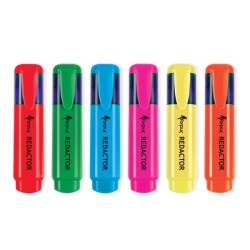 Teksta marķieris Forpus Redactor 1-5.0mm, nošķelts, zils