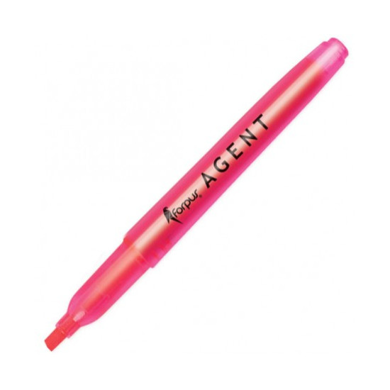Teksta marķieris Forpus Agent 1-5.0mm, nošķelts, rozā