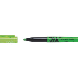 Teksta marķieris Pilot Frixion Light 1-4.0mm,nošķelts, izdzēšams, zaļš