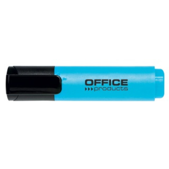 **Teksta marķieris Office Products 2-5.0mm, nošķelts, gaiši zils