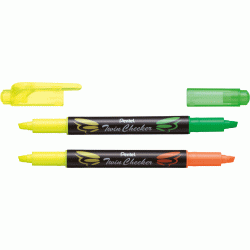 Ручка Pentel SLW8-GK, Black, Быстросохнущая