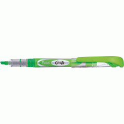 Teksta marķieris Pentel SL12 1-3.5mm, nošķelts, gaiši zaļš