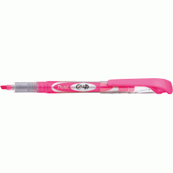 Teksta marķieris Pentel SL12 1-3.5mm, nošķelts, rozā