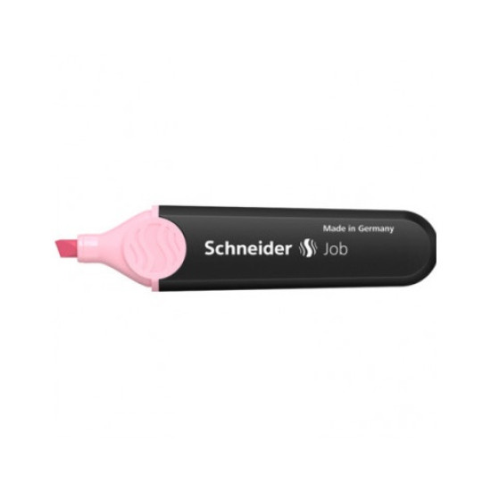 ***Teksta marķieris Schneider Job 1-5.0mm, nošķelts, gaiši rozā