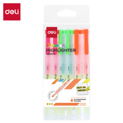 Tekstimarkerite komplekt DELI H!color, 1–3.8 mm, 6 värvi