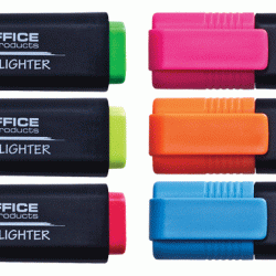 ***Teksta marķieris Office Products, 1-5mm, nošķelts, oranžs