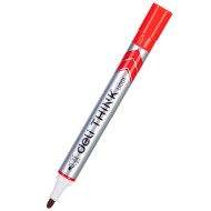 Tāfeles marķieris Deli U001 2.0mm, konisks, sarkans