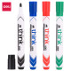 Tāfeles marķieru komplekts Deli U001, 2mm, koniski, 4 krāsas