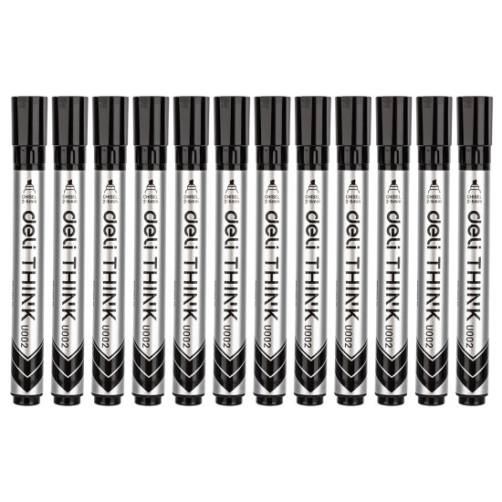 Маркер для доски Deli U00220, Black, Долговечное стирание