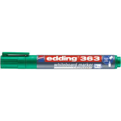 Маркер для белой доски Edding 363, Green, Перезаправляемый