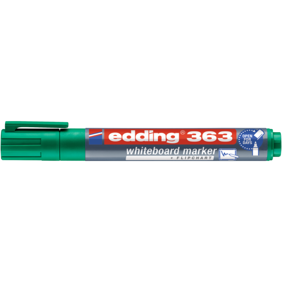 Tāfeles marķieris Edding 363 1-5.0mm, nošķelts, zaļš