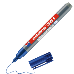 Tāfeles marķieris Edding E361 1.0mm, konisks, zils