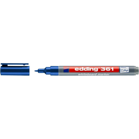 Tāfeles marķieris Edding E361 1.0mm, konisks, zils