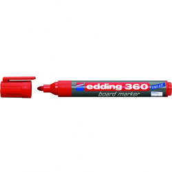 Tāfeles marķieris Edding 360 1.5-3.0mm, konisks, sarkans