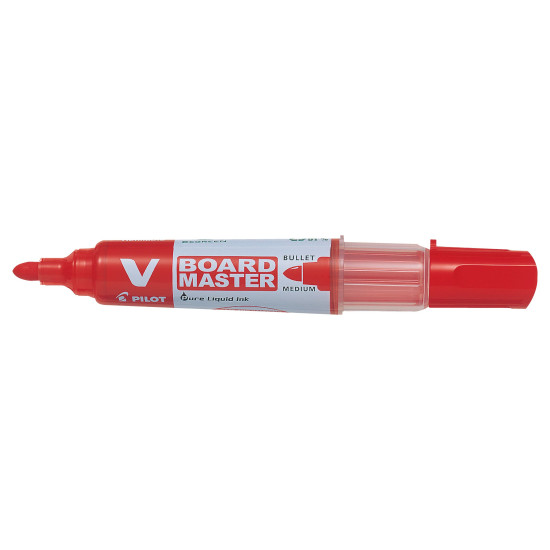 Tāfeles marķieris ar kapsulu Pilot V Board Master 2.3mm, konisks, sarkans