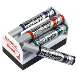 Маркер для белой доски Pentel "Maxiflo", Multicolor, с помповой системой