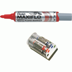 Tāfeles marķieris Pentel Maxiflo MWL5M 6.0mm, konisks, oranžs